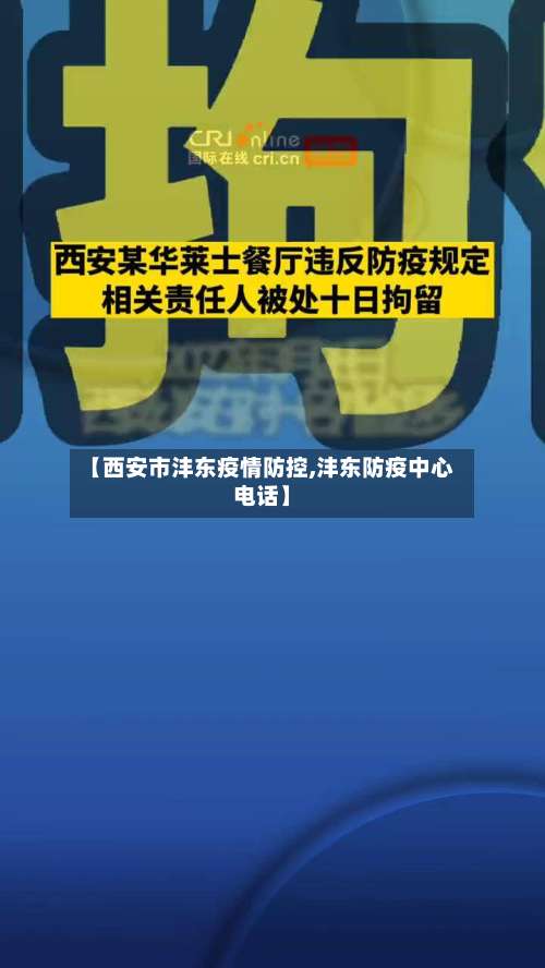 【西安市沣东疫情防控,沣东防疫中心电话】