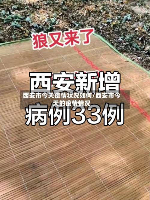 西安市今天疫情状况如何/西安市今天的疫情情况-第3张图片