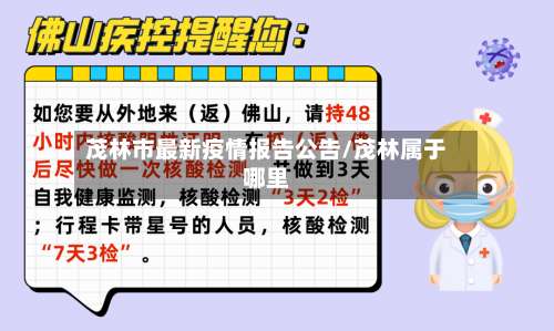 茂林市最新疫情报告公告/茂林属于哪里