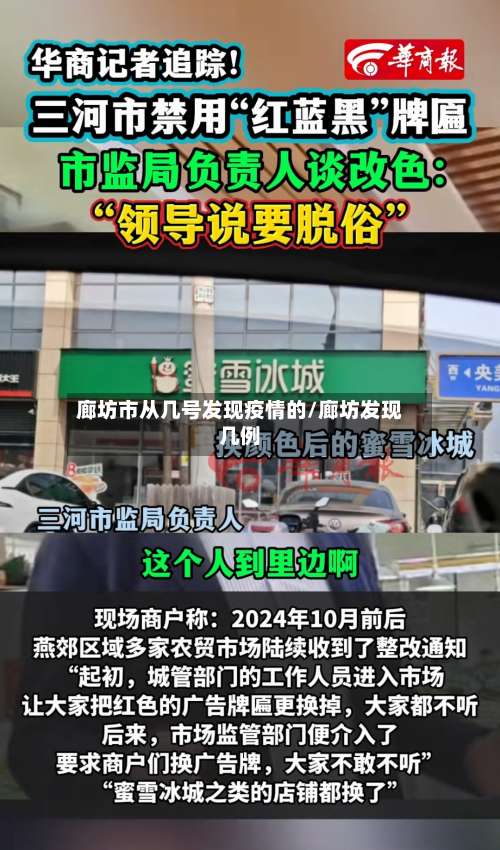 廊坊市从几号发现疫情的/廊坊发现几例-第2张图片