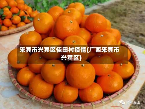 来宾市兴宾区佳田村疫情(广西来宾市兴宾区)