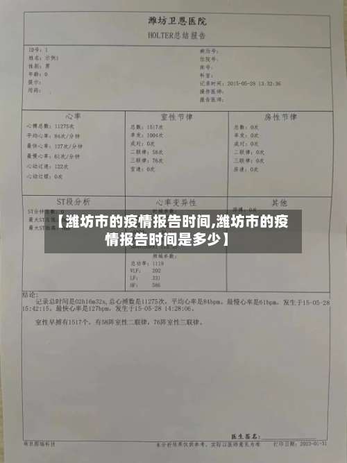 【潍坊市的疫情报告时间,潍坊市的疫情报告时间是多少】