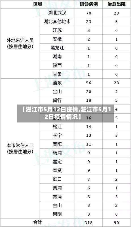 【湛江市5月12日疫情,湛江市5月12日疫情情况】