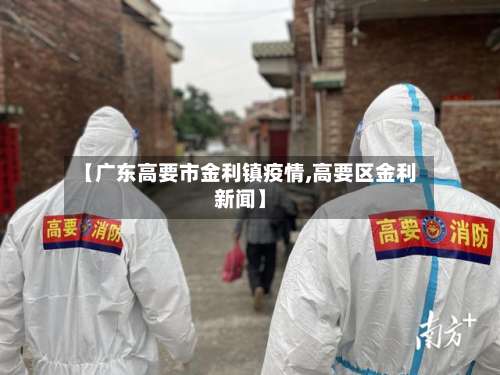 【广东高要市金利镇疫情,高要区金利新闻】-第2张图片