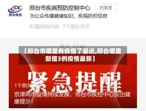 【邢台市哪里有疫情了最近,邢台哪里新增3例疫情最新】