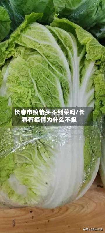 长春市疫情买不到菜吗/长春有疫情为什么不报