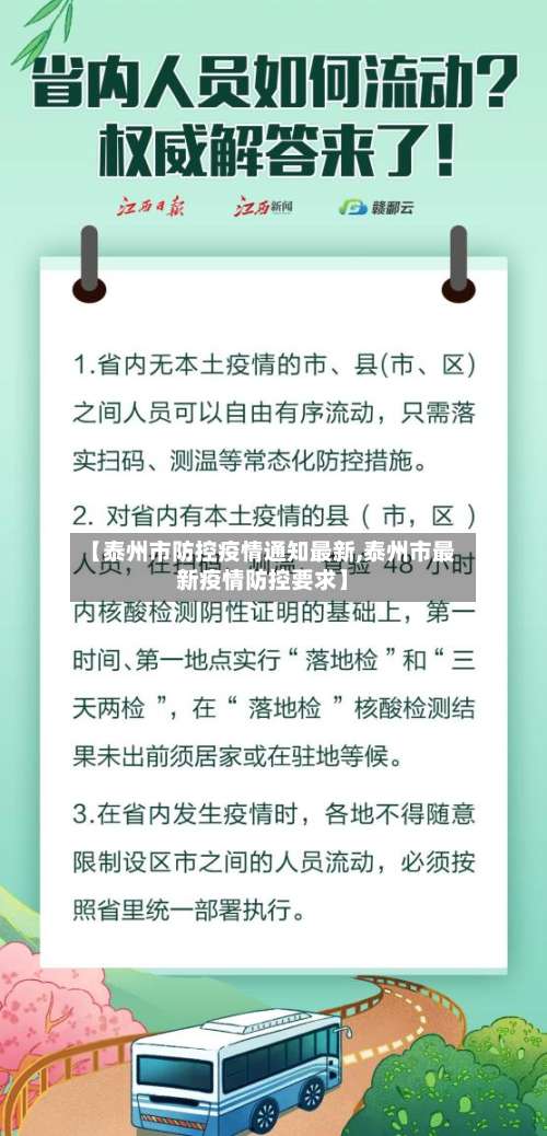 【泰州市防控疫情通知最新,泰州市最新疫情防控要求】-第2张图片