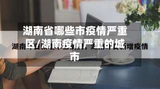 湖南省哪些市疫情严重区/湖南疫情严重的城市