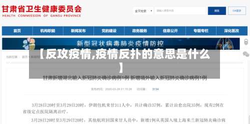 【反攻疫情,疫情反扑的意思是什么】-第2张图片