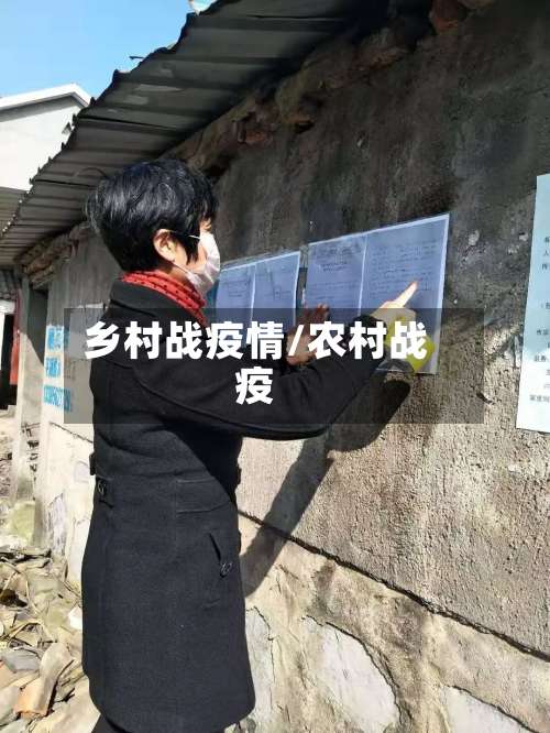 乡村战疫情/农村战疫
