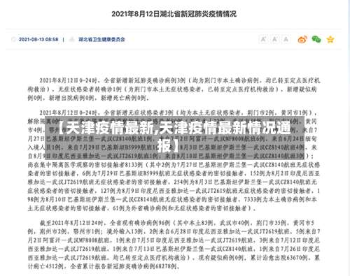 【天津疫情最新,天津疫情最新情况通报】-第2张图片
