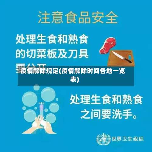 疫情解除规定(疫情解除时间各地一览表)-第3张图片