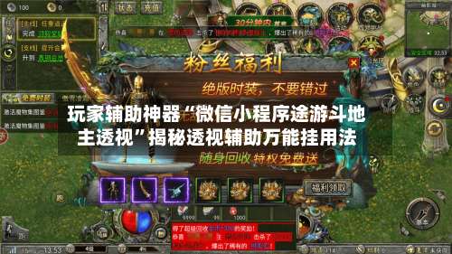 玩家辅助神器“微信小程序途游斗地主透视”揭秘透视辅助万能挂用法-第2张图片