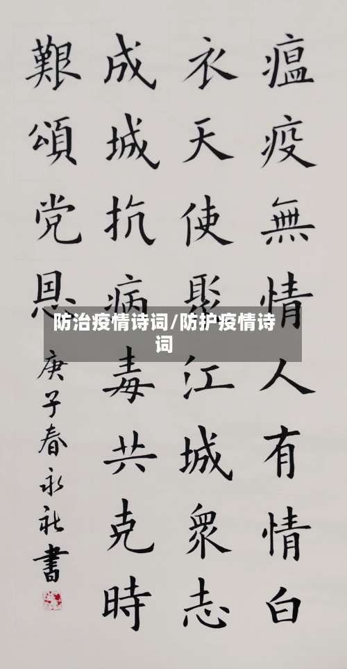 防治疫情诗词/防护疫情诗词-第2张图片