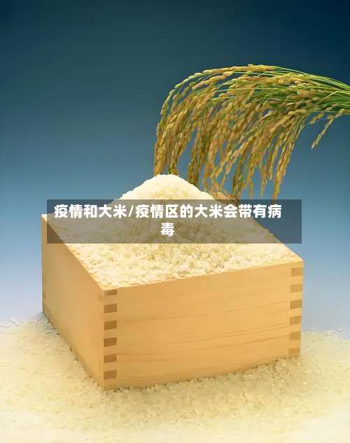 疫情和大米/疫情区的大米会带有病毒