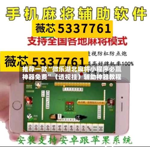 推荐一款“微乐湖北麻将小程序必赢神器免费”（透视挂）辅助神器教程