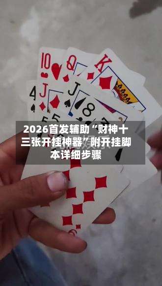 2026首发辅助“财神十三张开挂神器”附开挂脚本详细步骤-第2张图片