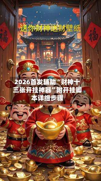 2026首发辅助“财神十三张开挂神器”附开挂脚本详细步骤