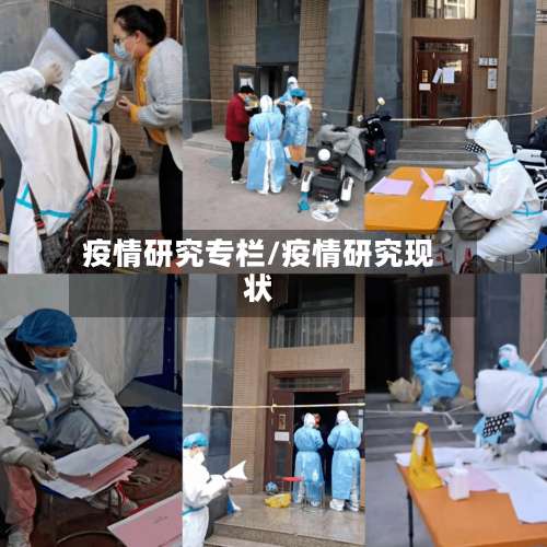 疫情研究专栏/疫情研究现状
