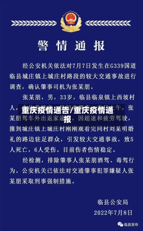 重庆疫情通告/重庆疫情通报