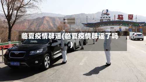 临夏疫情辟谣(临夏疫情辟谣了吗)