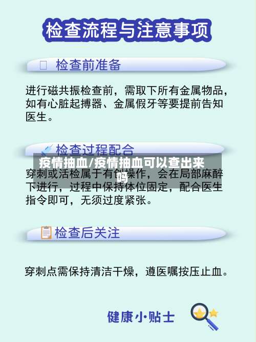 疫情抽血/疫情抽血可以查出来吗