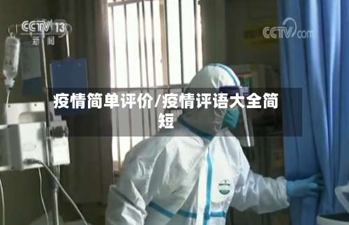 疫情简单评价/疫情评语大全简短