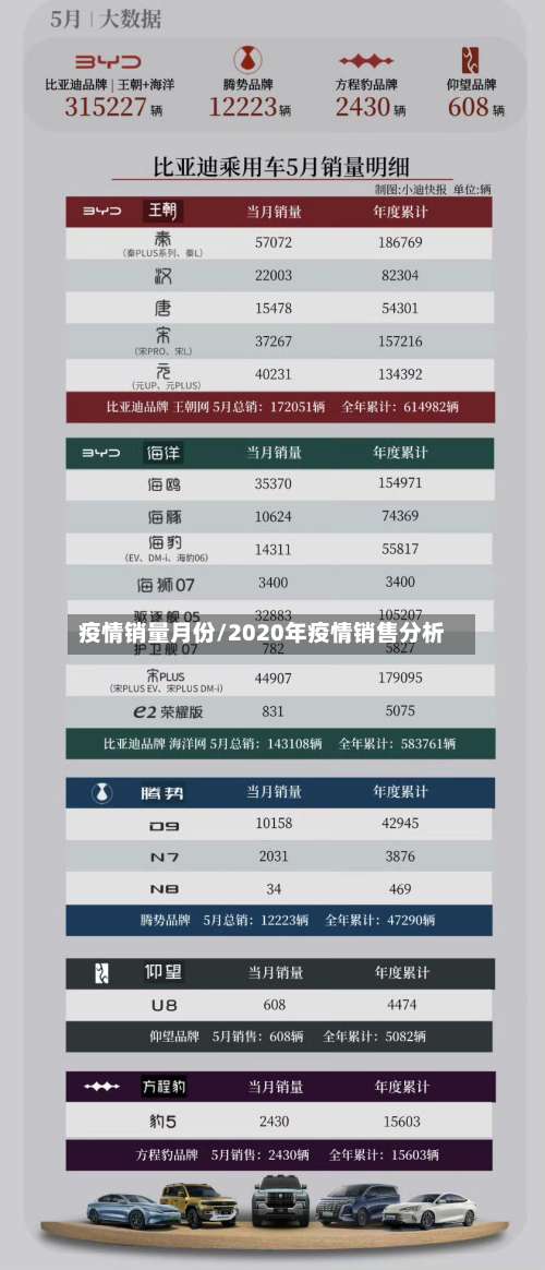 疫情销量月份/2020年疫情销售分析