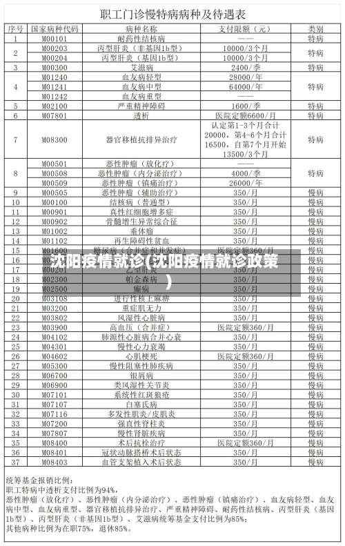 沈阳疫情就诊(沈阳疫情就诊政策)
