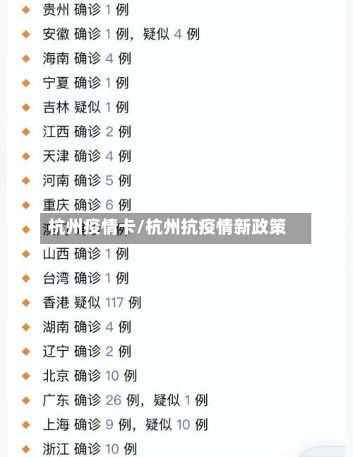 杭州疫情卡/杭州抗疫情新政策-第3张图片