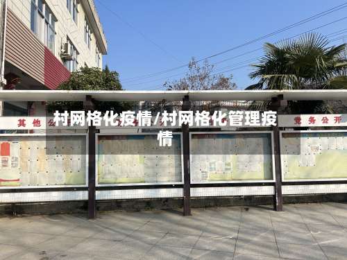 村网格化疫情/村网格化管理疫情-第2张图片