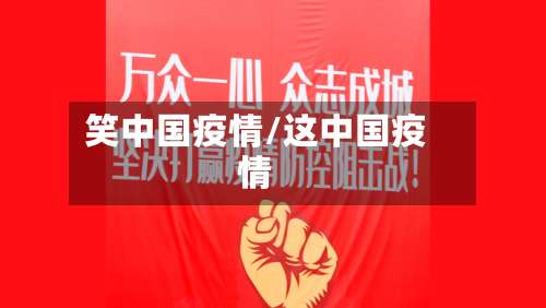笑中国疫情/这中国疫情-第3张图片