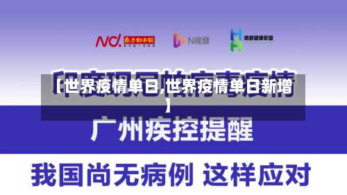 【世界疫情单日,世界疫情单日新增】