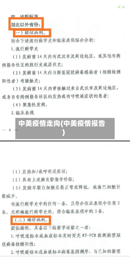 中美疫情走向(中美疫情报告)