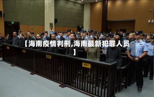 【海南疫情判刑,海南最新犯罪人员】
