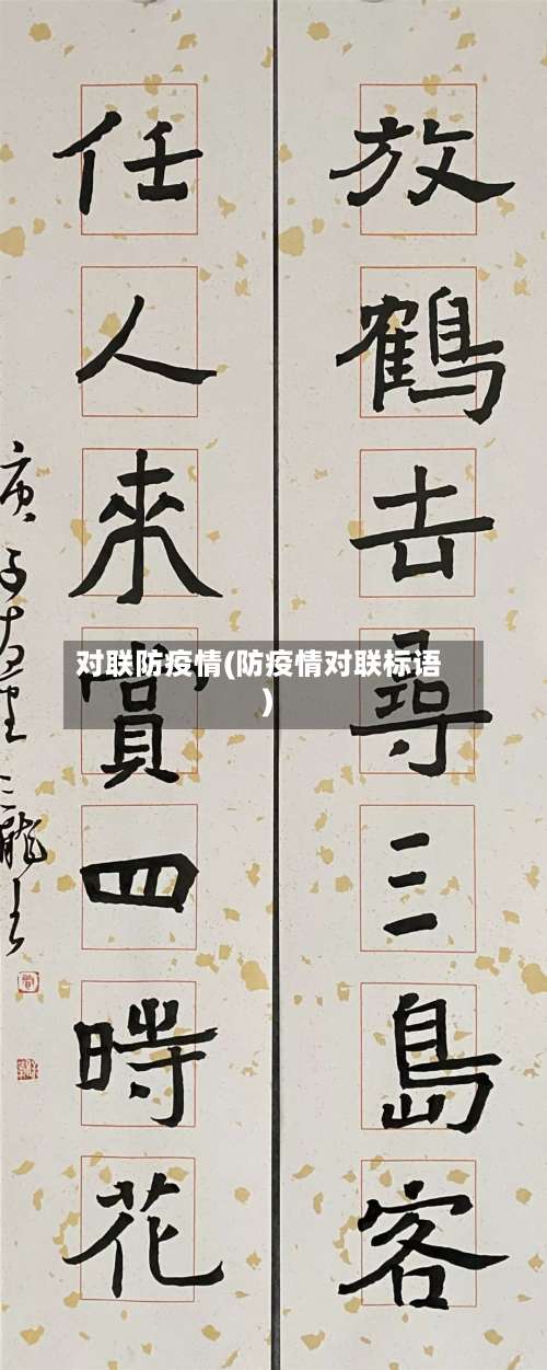 对联防疫情(防疫情对联标语)