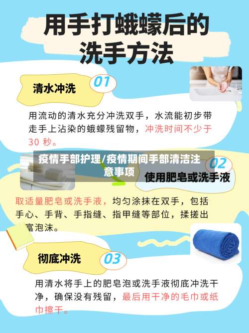 疫情手部护理/疫情期间手部清洁注意事项