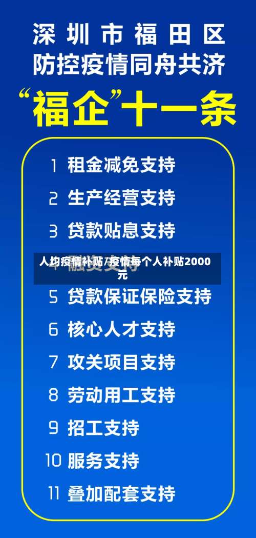 人均疫情补贴/疫情每个人补贴2000元-第2张图片