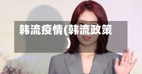 韩流疫情(韩流政策)-第3张图片