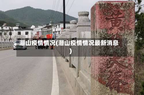 潜山疫情情况(潜山疫情情况最新消息)