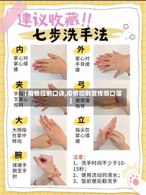【疫情控制口诀,疫情控制宣传顺口溜】-第3张图片