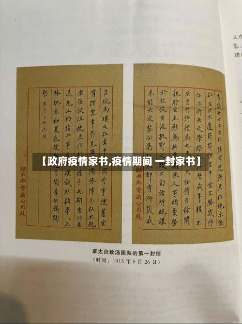 【政府疫情家书,疫情期间 一封家书】
