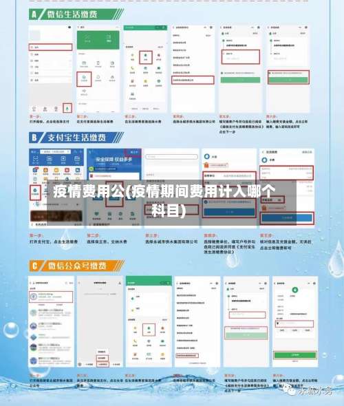 疫情费用公(疫情期间费用计入哪个科目)
