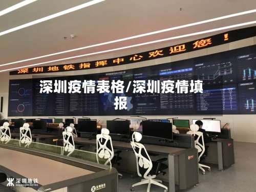 深圳疫情表格/深圳疫情填报-第2张图片