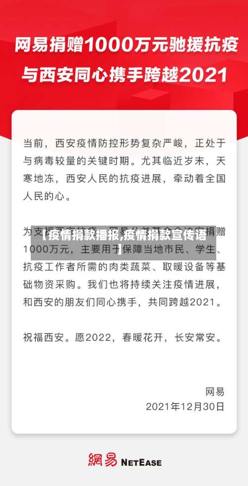 【疫情捐款播报,疫情捐款宣传语】-第3张图片