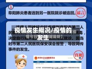 疫情发生概况/疫情的发生-第1张图片